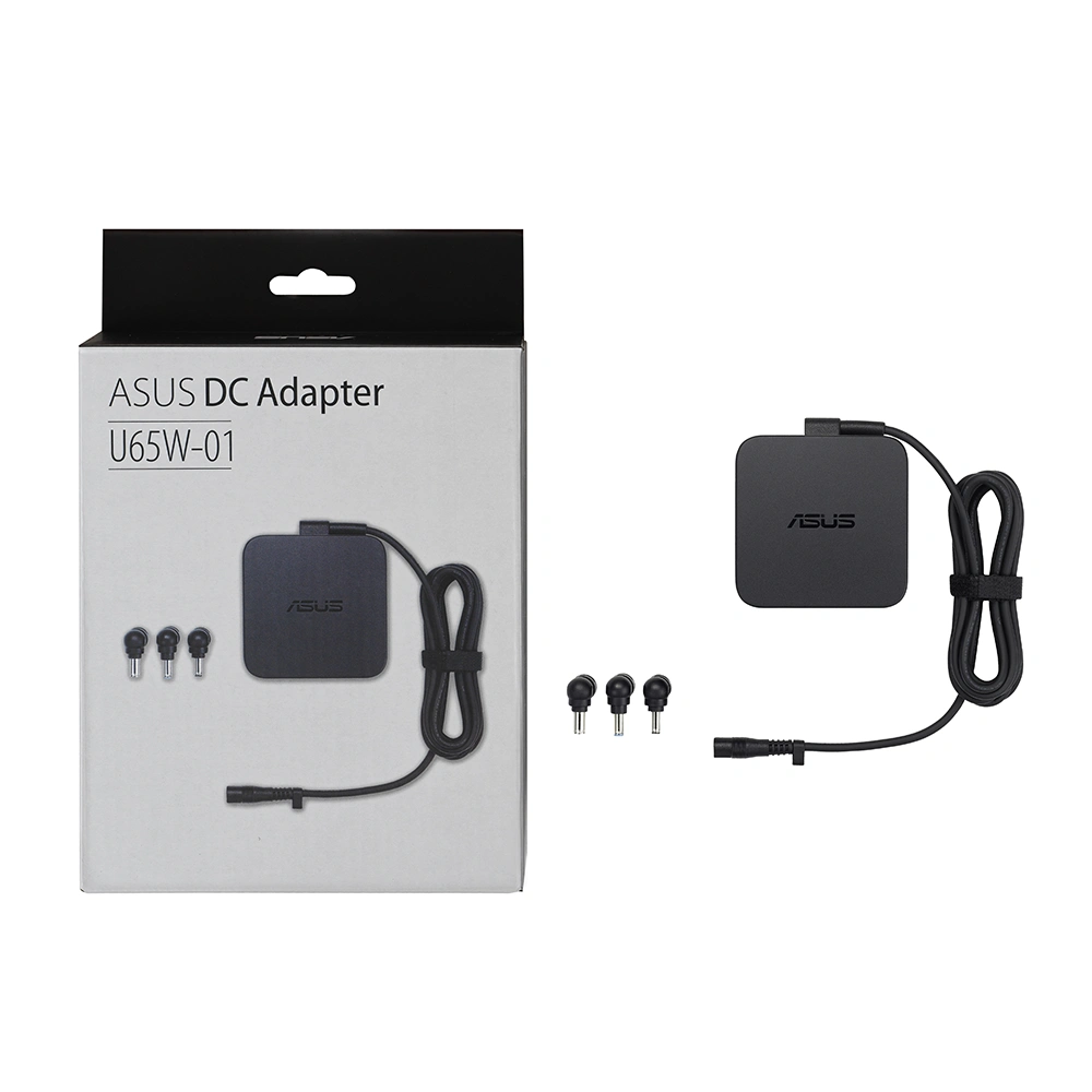 Asus Laptop Adapter Original 65w | 19/3.42a | 4.0mm/4.5mm/5.5mm Multi Pin Universal